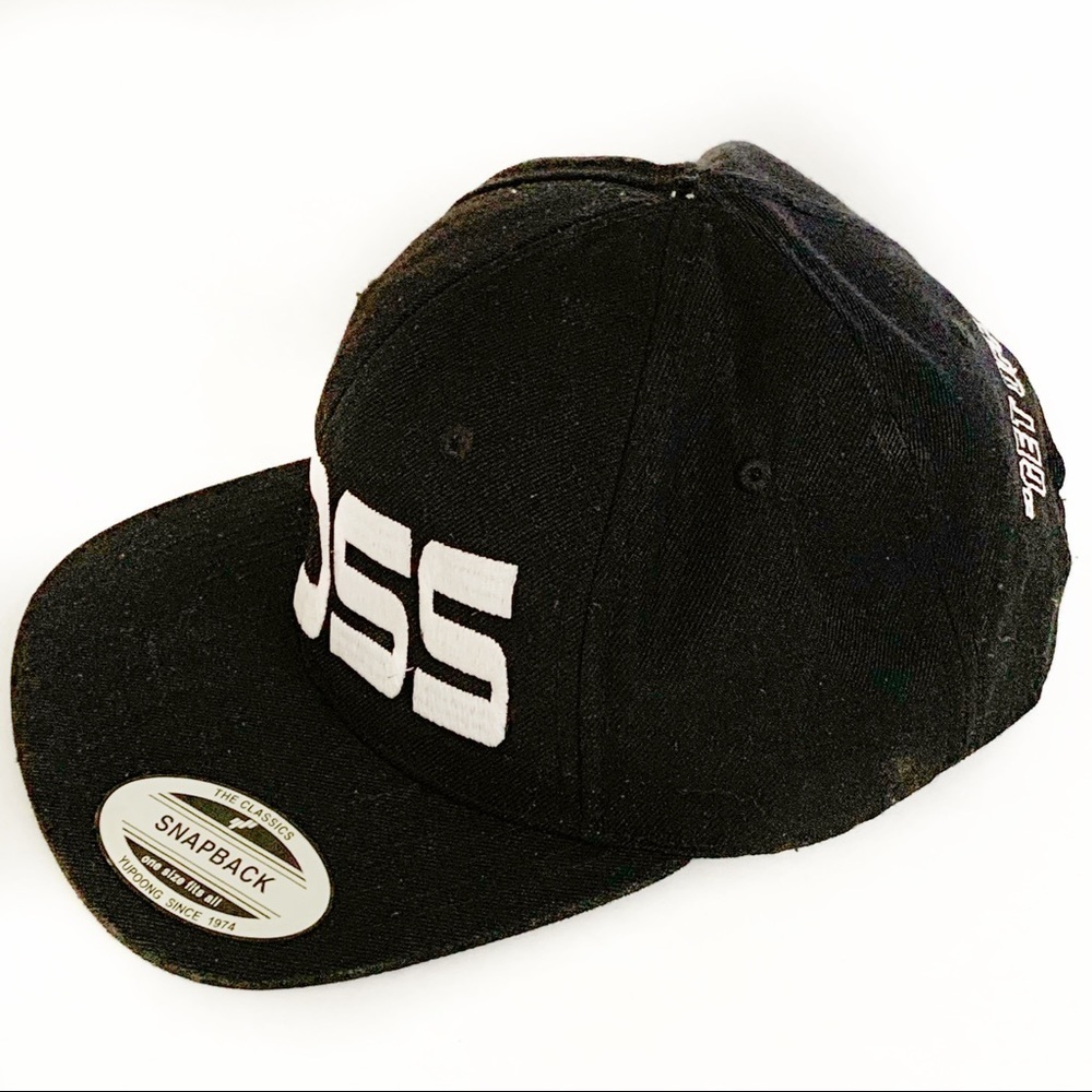 𝅺NEW-LIDS BOSS embroidered Front Black BaseBall Hat